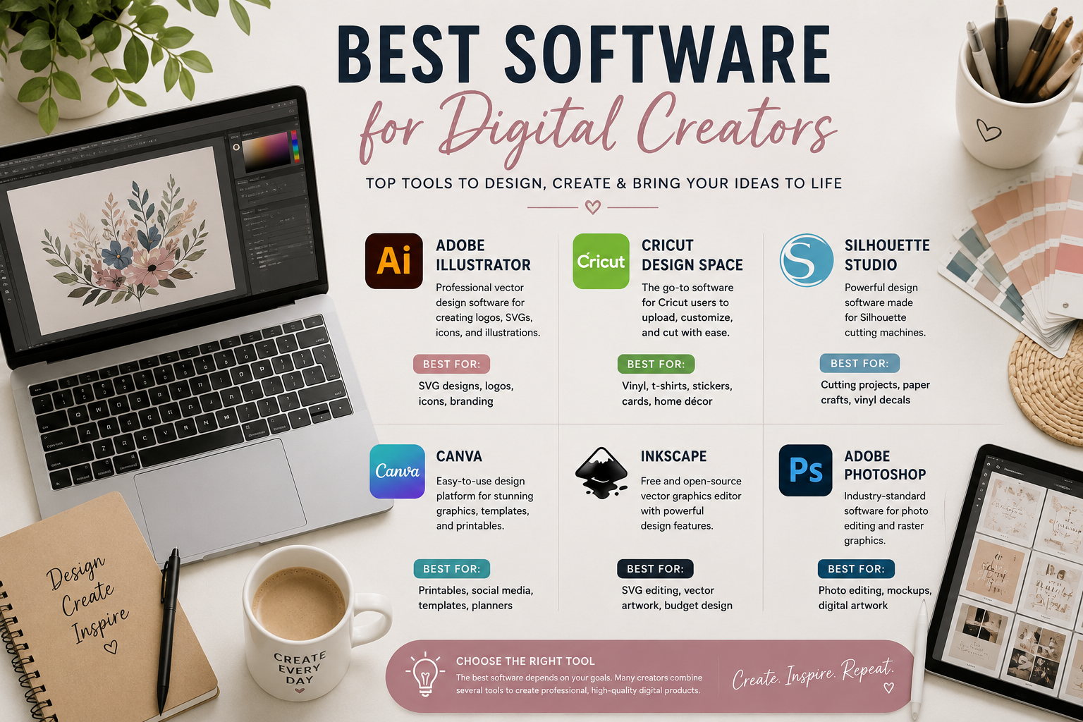 🖥️ Best Software for Digital Creators