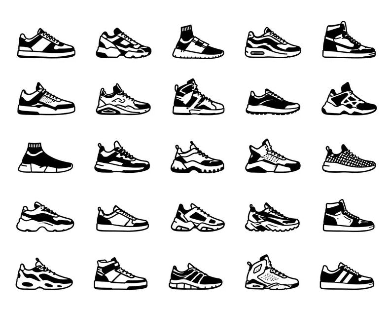 Sneaker  SVG Bundle